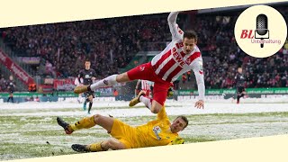 Bundesliga Freiburg dreht verrücktes SchneeSpiel in Köln [upl. by Kindig]