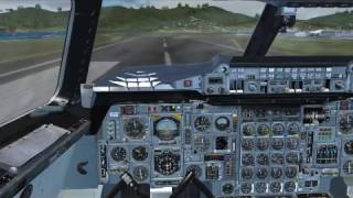 FSL Concorde X Landing at St Maartin  FSX [upl. by Osrit]