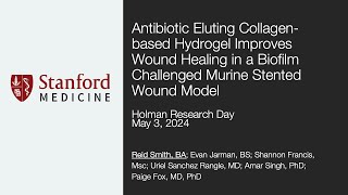 Antibiotic Eluting Collagenbased Hydrogel Improves Wound Healing [upl. by Menashem683]