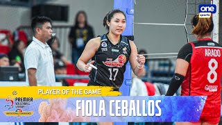 Fiola Ceballos leads PLDT win  2023 PVL Invitational Conference [upl. by Uhsoj475]