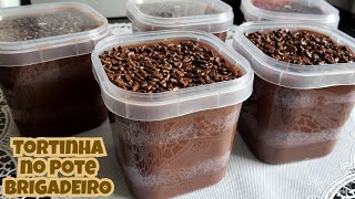 FATURE MUITO BOLO NO POTE DE BRIGADEIRO É VENDA GARANTIDA [upl. by Loredana]