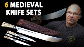 Six Medieval Knife Sets Why so popular [upl. by Irolav]