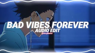 bad vibes forever  xxxtentacion ft pnb rock amp trippie redd edit audio [upl. by Sessler478]