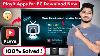 Install PLAYit Player in Pc 2022  Playit for Windows  Playit for Pc Download Link Playit for Pc [upl. by Nitsur]