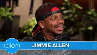 Jimmie Allen Was Surprised He Made It Far on DWTS [upl. by Nwahsyt]