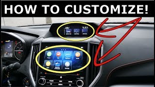 How to CUSTOMIZE your Subarus Infotainment system [upl. by Ojillek]