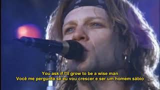 BON JOVI  BLAZE OF GLORY Legendado em Português [upl. by Itirp946]