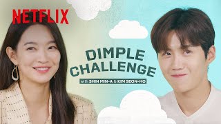 Shin Mina and Kim Seonhos Great Dimple Battle  Hometown ChaChaCha  Netflix [upl. by Nennahs]