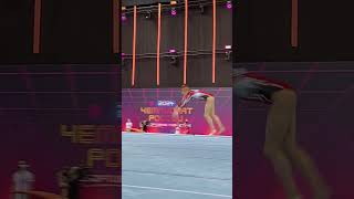 Victoriya Listunova  Floor Exercise  Part 1  Gymnastics Championships 2024 [upl. by Nemlaz]