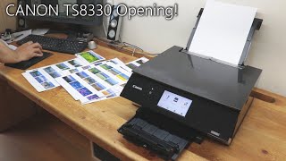 CANONプリンターTS8330実力レポート [upl. by Llertak]