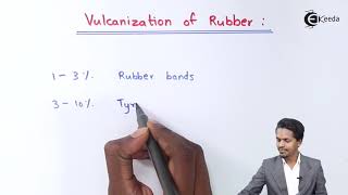 Vulcanization of Rubber  Polymers  Chemistry Class 12 [upl. by Aseela629]