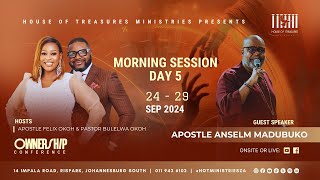 Ownership Conference 2024  Day 5  Apostle Anselm Madubuko [upl. by Jessie]