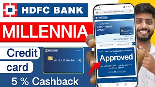 HDFC Millennia Credit Card  HDFC Bank Best Credit Card  millennia credit card review and apply [upl. by Schweiker94]