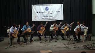 Trio Facile pour Trois Guitares  Guitar Sextet  The Bangalore School of Music [upl. by Suivart]