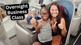 Overnight Business Class Flight FOR FREE [upl. by Eelano]