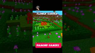 💐🌺 Bloom Beautifully Minecraft Flower Garden Tutorial Short [upl. by Dyrrej]