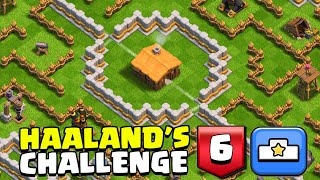 3 Star Card Happy  Haalands Challenge 6 Clash of Clans [upl. by Lamrej]