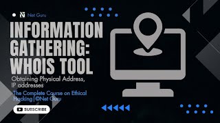 Obtaining IP Address Physical Address amp Whois Tool  Part 5cybersecurity ethicalhacking linux [upl. by Ekeiram]