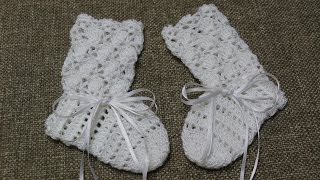 Calcetas o Botitas para Bebe Crochet cc [upl. by Yrhcaz394]