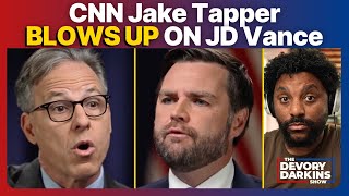 CNN Jake Tapper BLOWS UP on JD Vance [upl. by Retsevlis260]