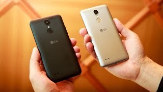 نظرة على الهاتفين LG K8 و LG K10 نسخة 2018 [upl. by Hcurob346]