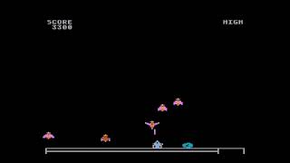 Atari 8 BIT EMU Attack of the Mutant Pigeons 5482 [upl. by Huskamp]