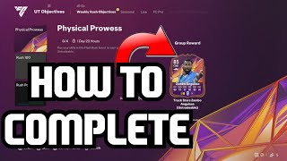 How to COMPLETE PHYSICAL PROWESS Objective FC 25 [upl. by Hearsh]