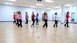 Sixteen Tons  Line Dance Dance amp Teach in English amp 中文 [upl. by Ioj]