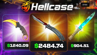 HELLCASE 5000 KASA SAVAŞI KATLATTI Hellcase Promo Code giveaway [upl. by Ramuk]