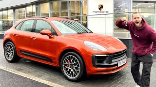 COLLECTING A NEW PORSCHE MACAN GTS [upl. by Erodroeht]