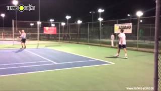 Mats Merkel VIDEOBLOG by TennisPoint Orange Bowl 2015 – Stefanos Tsitsipas [upl. by Leahplar]