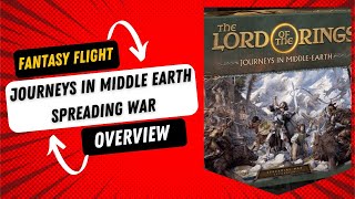 LOTR Journeys In Middle Earth Spreading War Expansion boardgames wargaming boardgame [upl. by Mila]