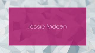 Jessie Mclean  appearance [upl. by Harding]