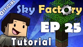 Minecraft Sky Factory Official Tutorial 25  Transmit Power Wirelessly [upl. by Harrod]