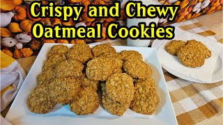 Quick and Easy Oatmeal Cookies  Quick Oats Cookie Recipe [upl. by Benson]