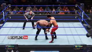 WWE 2K22 Gameplay Samoe Joe Vs Akira Tozawa At Smackdowns Highlights HD [upl. by Llertnod]