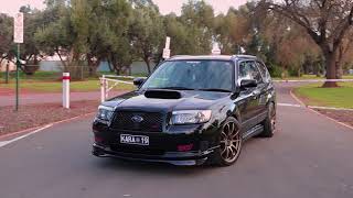 Genuine JDM SG9 Subaru Forester STi Family outing [upl. by Kant]