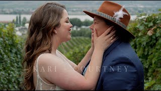 Kari  Courtneys Osoyoos Wedding at Spirit Ridge Resort [upl. by Fiedler924]