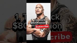 Top 10 richest wrestler in the world 2024 wrestler viralvideo ytshorts knowledge [upl. by Hoem]