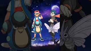 Ash Palpitoad💦 VS Koga Venomoth🦋 Comparison Battle shorts trending pokemon [upl. by Stasny]