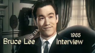 1965  Bruce Lee  Interview [upl. by Allwein513]