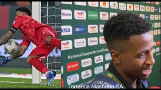 SOUTH AFRICA VS CAPE VERDE21 SOUTH AFRICAN PLAYERS REACT TO ROWIN WILLIAMS HEROICS IN WIN [upl. by Clarisse]