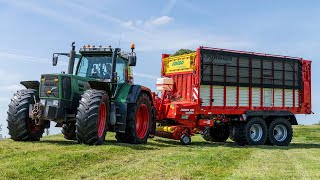 Fendt Favorit 916 Vario  720 Vario  Tractor Legend  Grass silage 2023  Pure sound [upl. by Caleb]