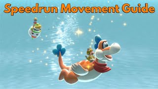 Bowsers Fury Speedrun Movement Guide [upl. by Shannah]