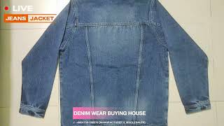 DENIM JACKET  JEANS JACKET  DENIM WEAR  WHOLESALE JACKET [upl. by Kalman]