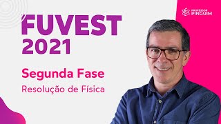 FUVEST 2021 Segunda Fase 🔥 Resolução de Física 🐧 Professor Pinguim [upl. by Immat]