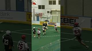 B Bucktooth Jr with the summer lacrosse highlight goal dives across the front of crease [upl. by Tidwell]