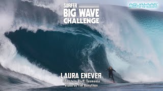 Laura Enever at Shipstern Bluff  SURFER Big Wave Challenge 202324 Entry [upl. by Zerline]