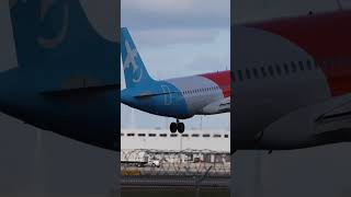 UNLOADING THE VAULTCanada JetLines A320 LandingMIA Miami International Airport Miami Florida [upl. by Auqinaj]