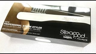 Test Steampod LOréal professionel [upl. by Eellah]